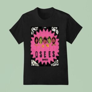 Osees Hotel Vegas In Austin Tx October T Shirt