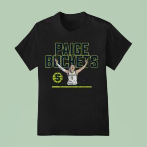 Paige Bueckers Buckets Stripe Signature T Shirt