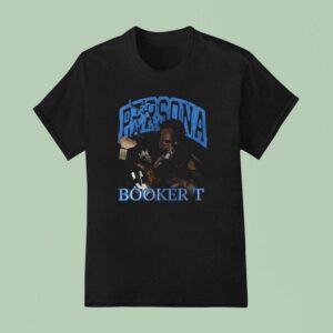 Persona Wrestling Booker T Graphic Repeat Neon T Shirt