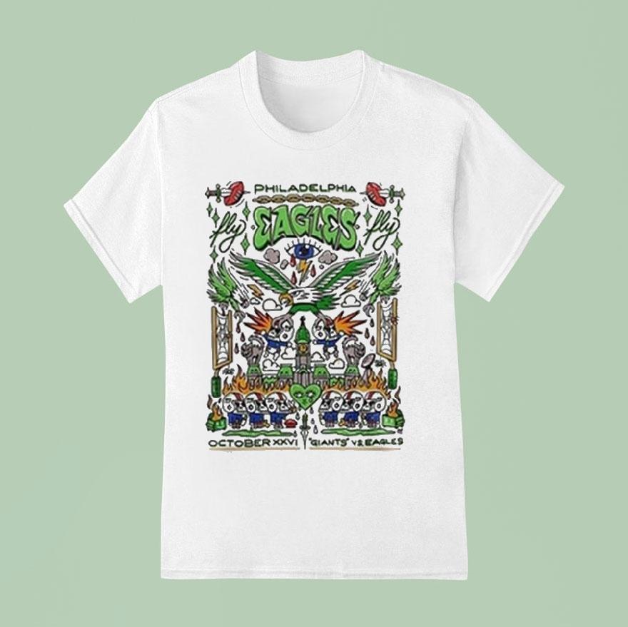 Philadelphia Eagles Vs New York Gians Week T Shirt