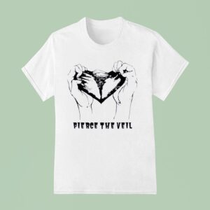 Pierce The Veil Heart Tear T Shirt