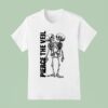 Pierce The Veil Tan Conjoined Skeleton T Shirt