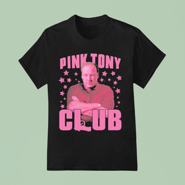 Pink Tony Soprano Club T Shirt