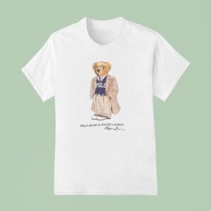 Polo Bear In Trench Coat Polo T Shirt
