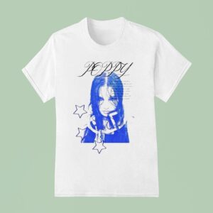 Poppy Blue Pop Star T Shirt