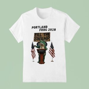 Portland Frog Fill The Swamp T Shirt