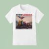 Portland Frog Antifamerica T Shirt