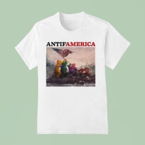 Portland Frog Antifamerica T Shirt