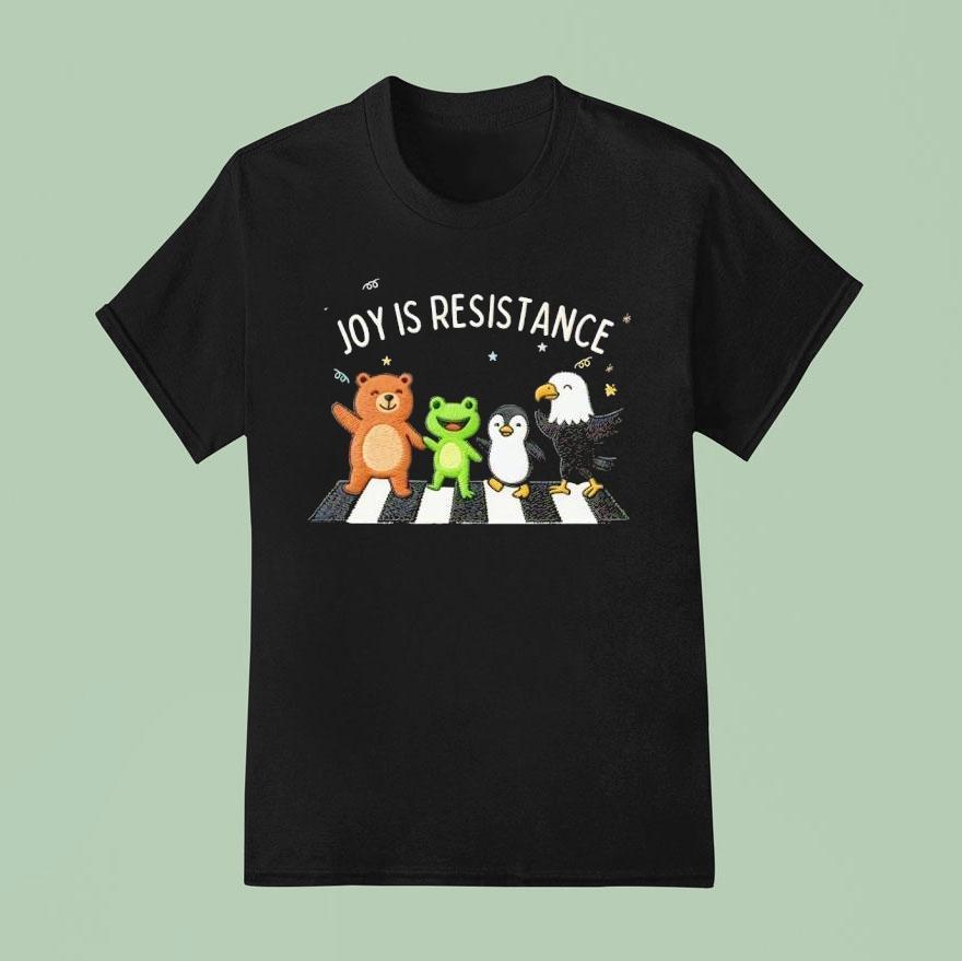 Portland Frog Joy Is Resistance With Friends T Shirt