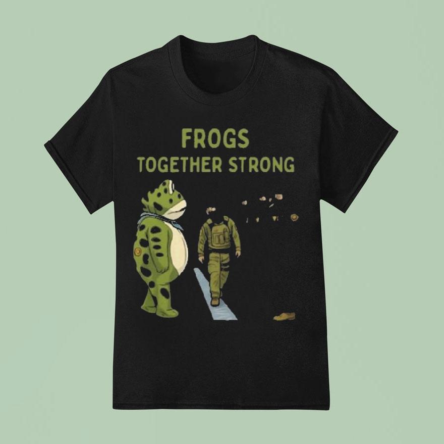 Portland Frog Protest T Shirt