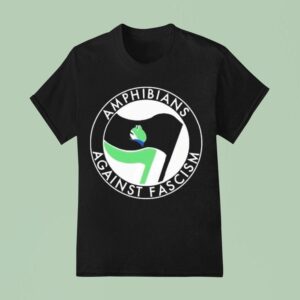 Portland Frogs Amphibians Against Fascism Antifa T Shirt
