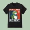 Portland Resist Frog T Shirt
