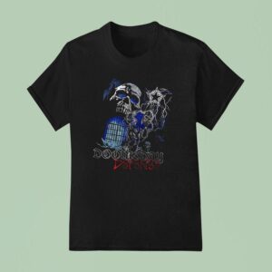 Post Malone X Dallas Cowboys Doomsday Defense Big Ass Stadium Tour T Shirt