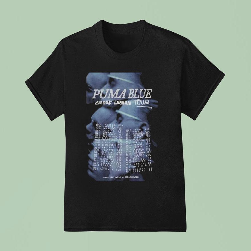 Puma Blue Croak Dream Tour  T Shirt