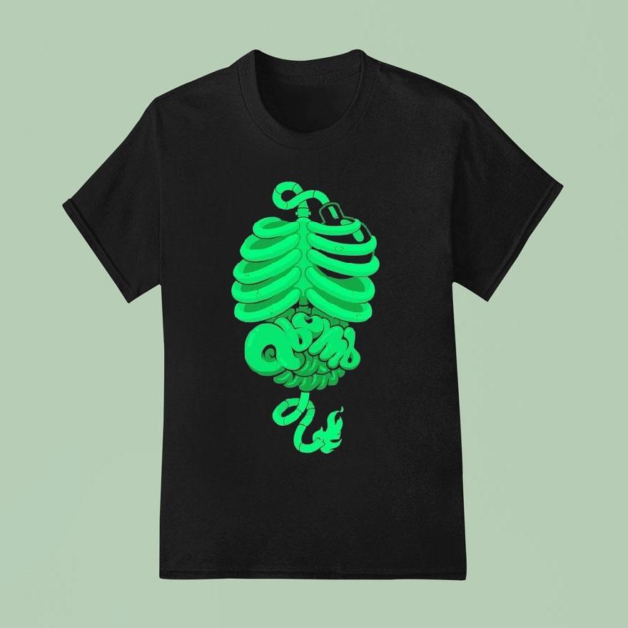 Qbomb Gut Bomb T Shirt