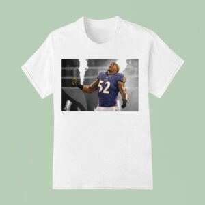 Ray Lewis Baltimore Ravens Pay Homage Tri Blend T Shirt