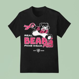 Real Bears Fans Wear Pink T Shirt
