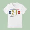 Real Madrid Barcelona El Clasico Victory T Shirt