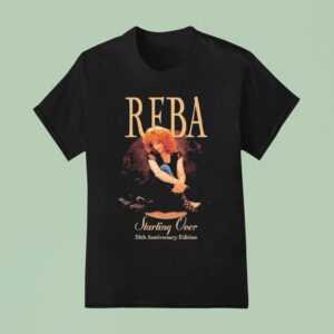 Reba Mcentire Starting Over Th Anniversary Edition T Shirt