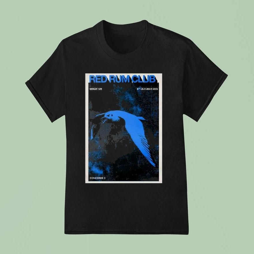 Red Rum Club October Concorde In Brighton Uk T Shirt