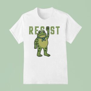 Resist Portland Frog T Shirt
