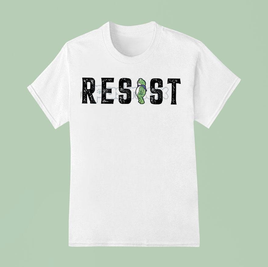 Resist Portland Oregon Frog T Shirt