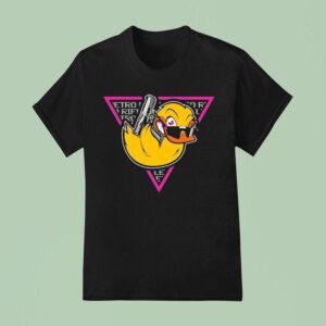 Retro Rifle Duck T Shirt
