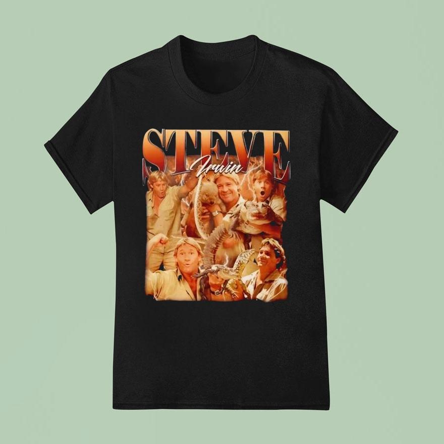Rhea Ripley S Steve Irwin Graphic T Shirt