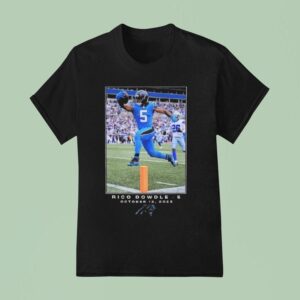 Rico Dowdle Carolina Panthers Nfl Flash Features Week T Shirt