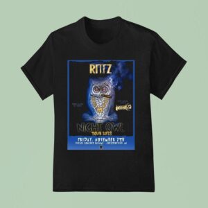 Ritz Chesterfield Mi Nov Tour Owl T Shirt