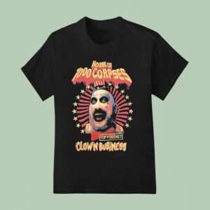 Rob Zombie Top Secret Clown Business T Shirt