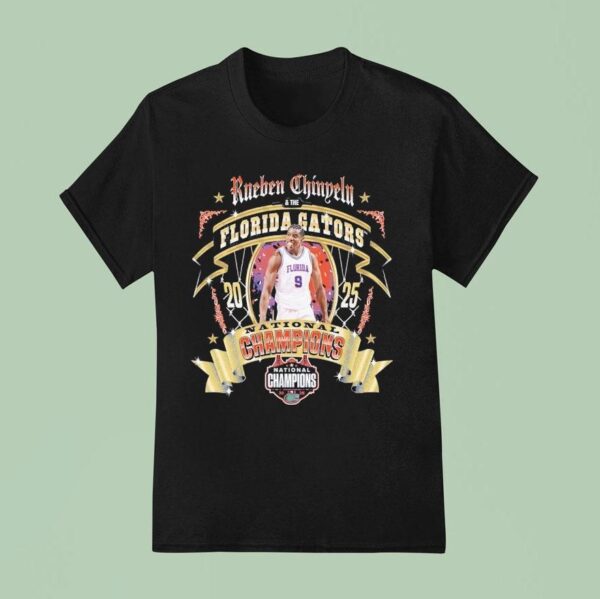Rueben Chinyelu And The Florida Gators National Champions T Shirt