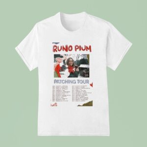 Runo Plum Patching Tour T Shirt
