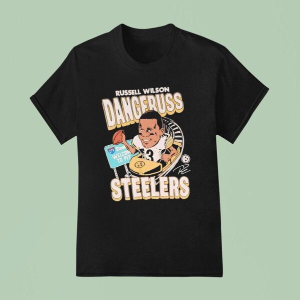 Russell Wilson Dangeruss Pittsburgh Slers Football Signature T Shirt