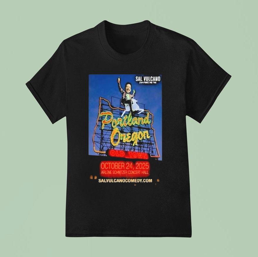 Sal Vulcano October Portland Or T Shirt
