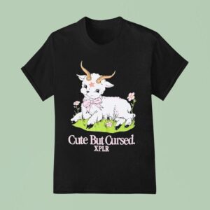 Sam And Colby Xplr Cute But Cursed Lamb Goat Halloween T Shirt
