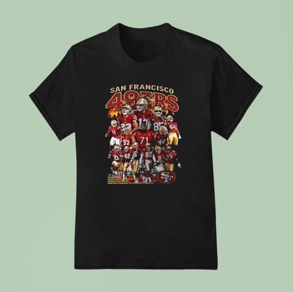 San Francisco Ers Team Graphic Information T Shirt