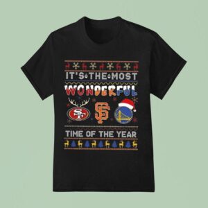 San Francisco Ers X Giants And Golden State Warriors Its The Most Wonderful Time Of The Year T Shirt