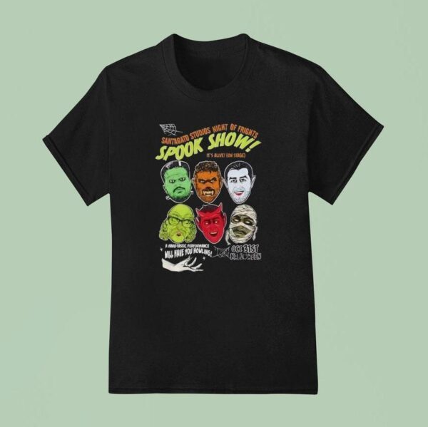 Santagato Studios Night Of Fights Spook Show T Shirt