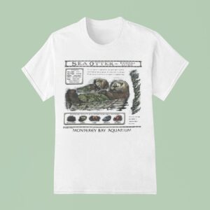 Sea Otter Monterey Bay Aquarium T Shirt