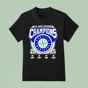 Seattle Mariners Al West Division Champions T Shirt