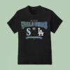 Seattle Mariners Vs Los Angeles Dodgers Mlb World Series Change Up Matchup T Shirt