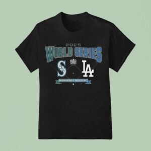 Seattle Mariners Vs Los Angeles Dodgers Mlb World Series Change Up Matchup T Shirt