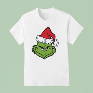 Seattle Mariners Vs The Grinch Mlb Baseball Christmas T Shirt