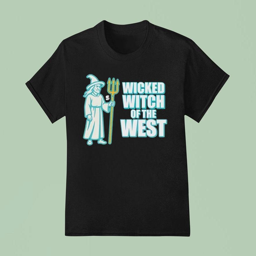 Seattle Mariners Wicked Witch Of The West Halloween T Shirt