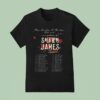 Shawn James Flew Too Close To The Sun Tour T Shirt