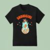 Showgirl Frog Playing Guitar On A Mirror Ball T Shirt