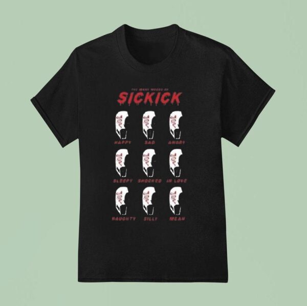 Sickick Music Moods Of Sickick T Shirt