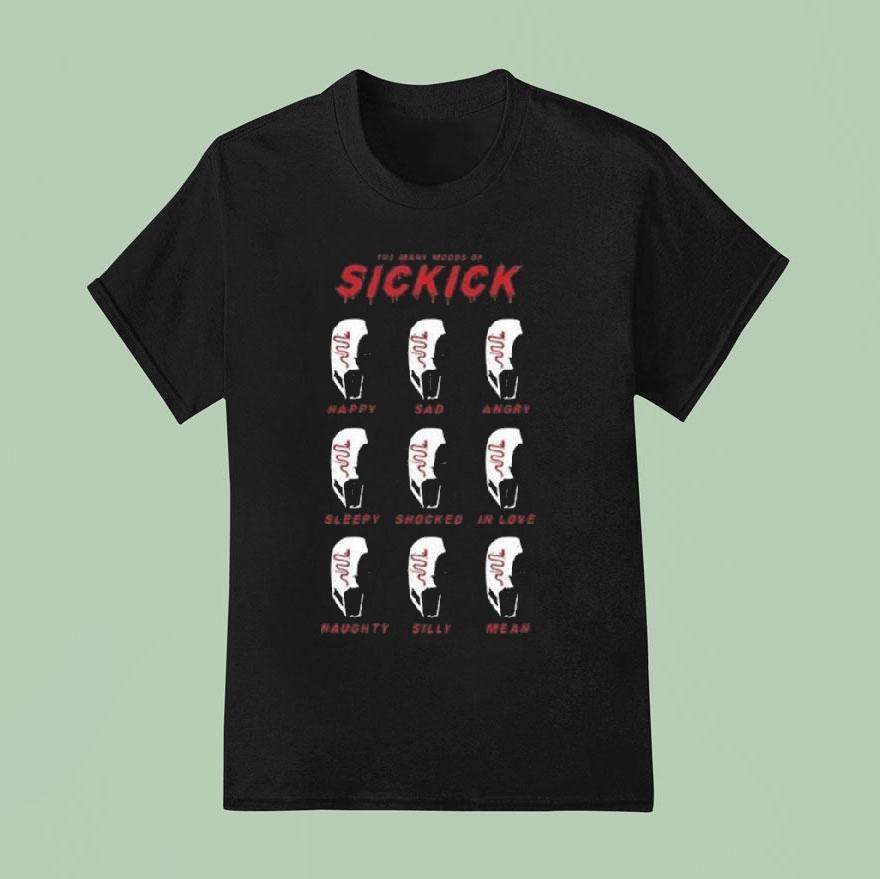 Sickick Music Moods Of Sickick T Shirt