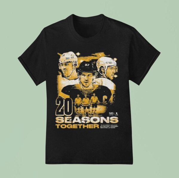 Sidney Crosby Kris Letang Evgeni Malkin Pittsburgh Seasons T Shirt